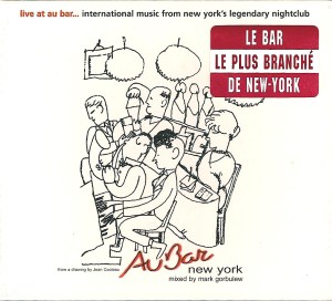 Mark Gorbulew-Au Bar CD cover(french version)