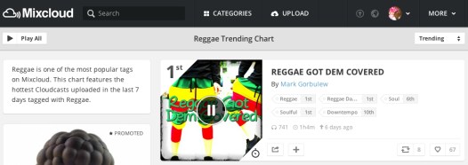 #1 REGGAE CHART